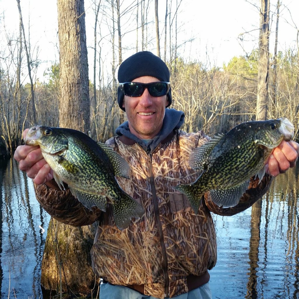 Slab Crappie River Fishing FishIBX Eastern NC Fishing Guide