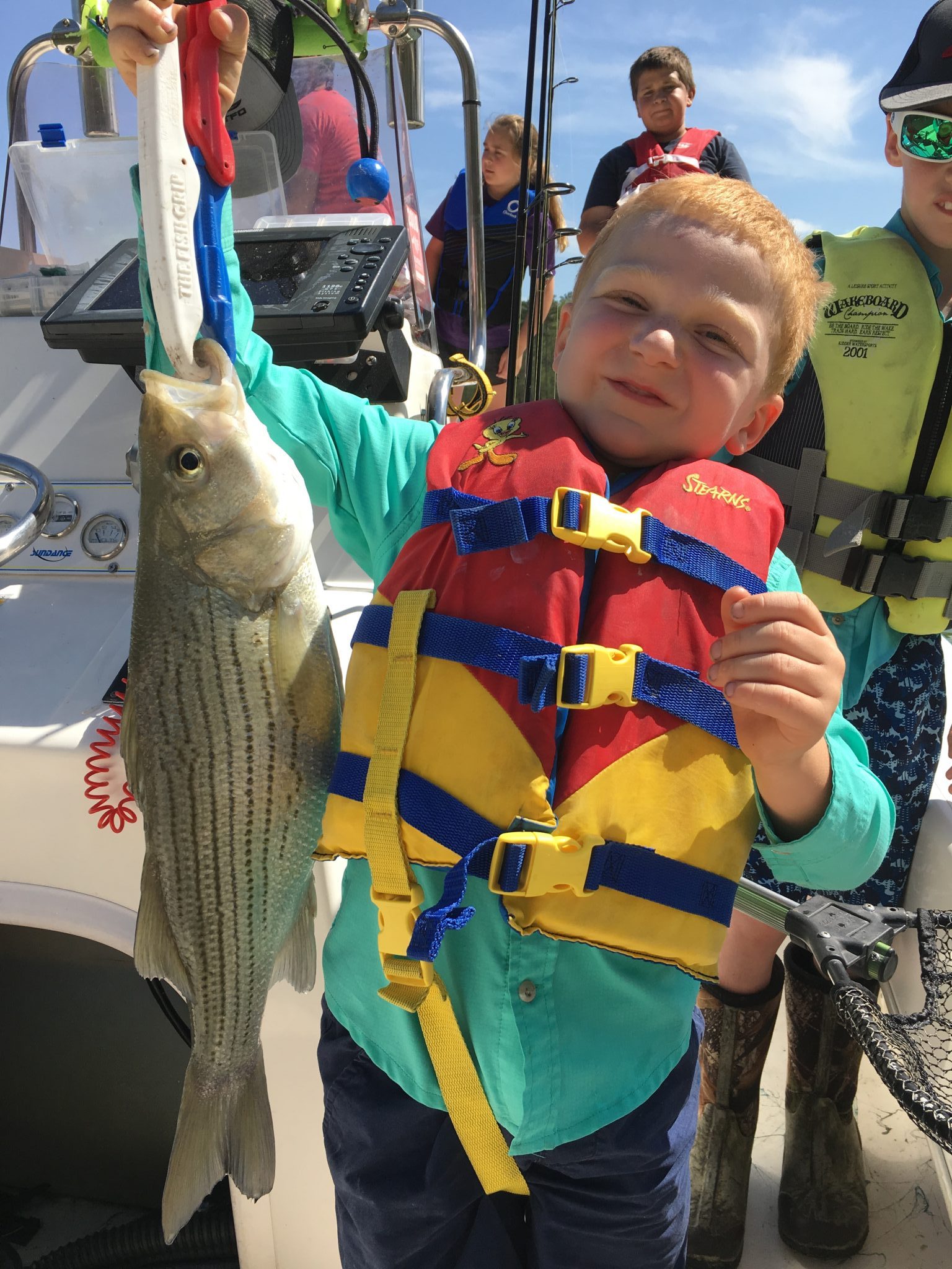 Sweet Water Lake Youth Group Fishing Event Eastern NC Fishing Guide
